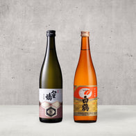 Intro to sake set b. Great introduction to sake. Yaegaki Sake. Hakutsuru Sake. Junmai. Beginner sake