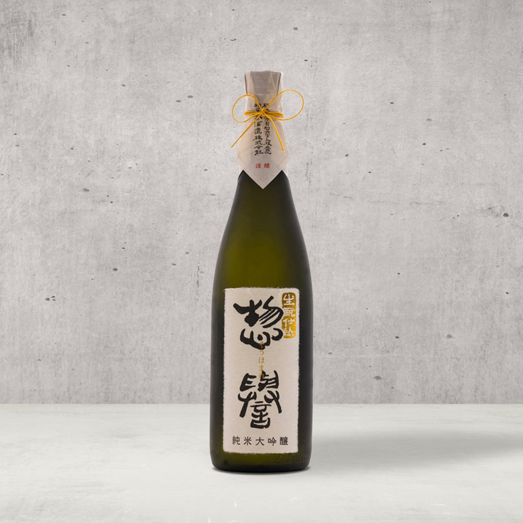 Sohomare Kimoto Junmai Daiginjo Sake. A sophisticated Junmai Daiginjo for a sophisticated drinker. While robust, it steers away from the typical funkiness of kimoto style sakes; instead, this is an elegant sake with a subdued aroma. A kimoto done in a modern style.